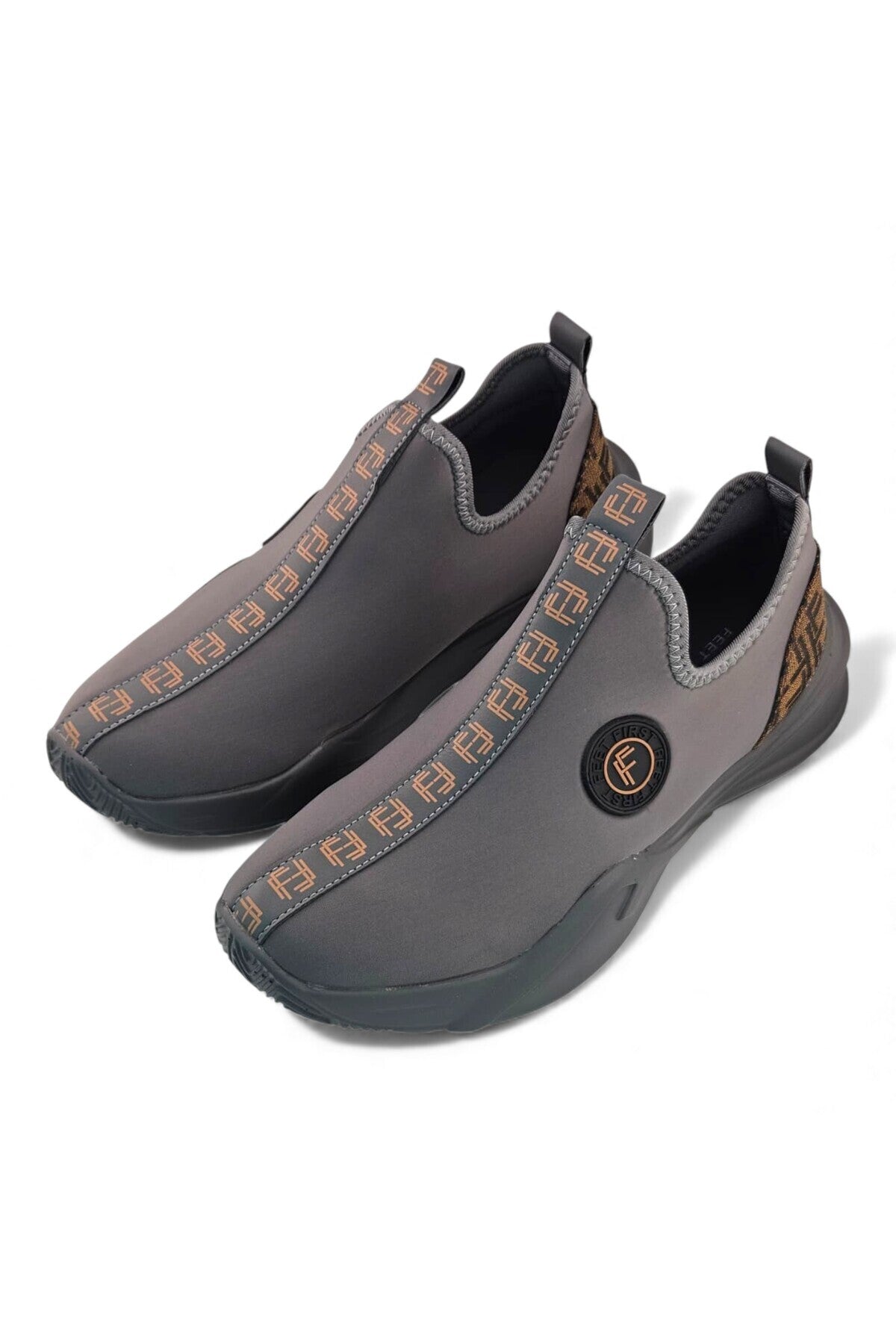 Dark Grey / Brown