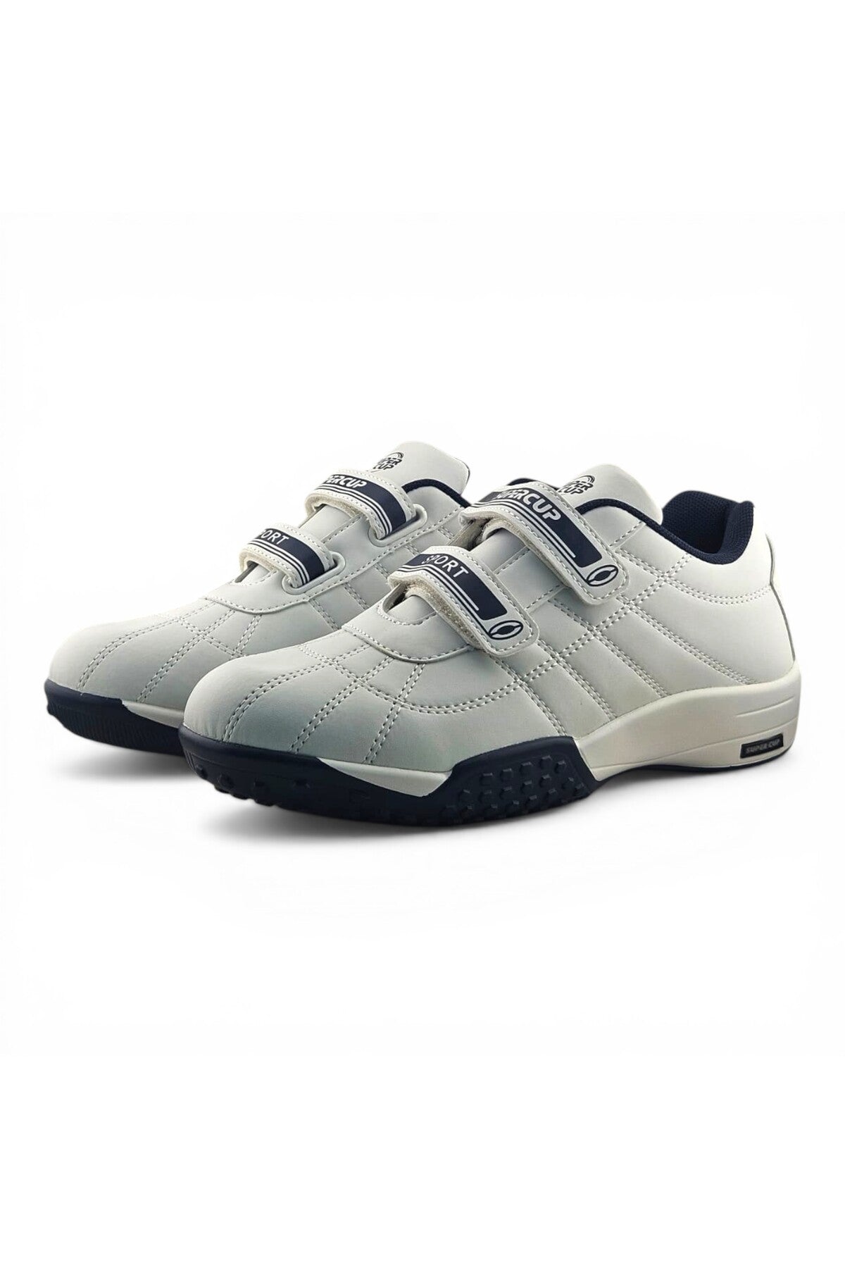 White / Navy