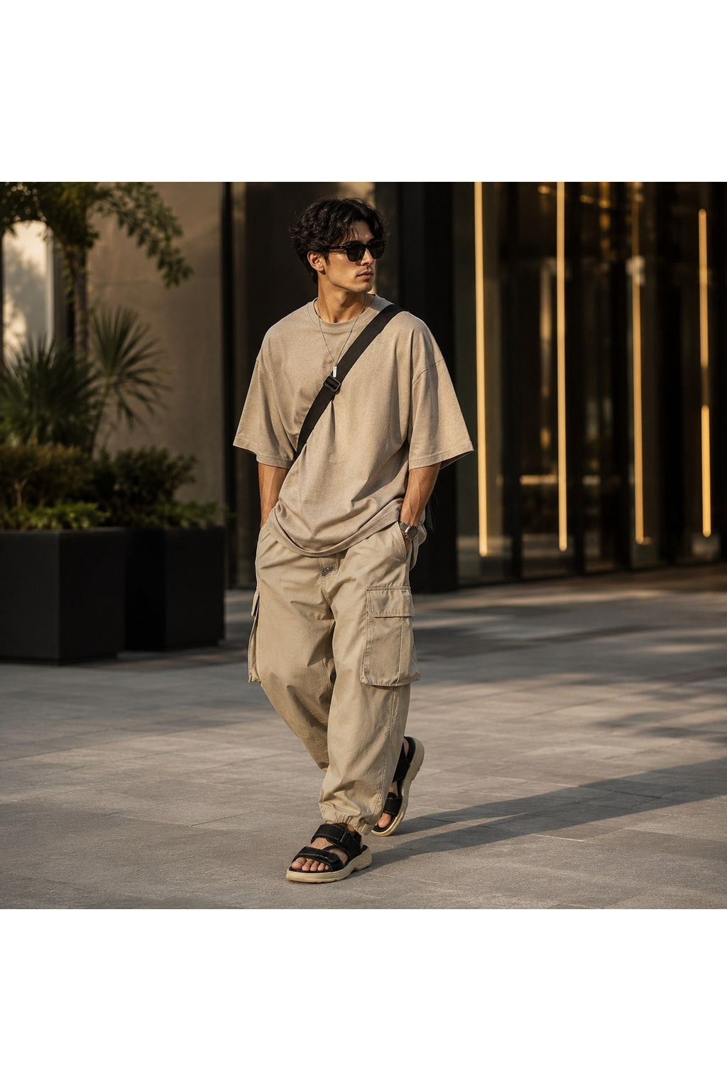 Black / Beige / Khaki