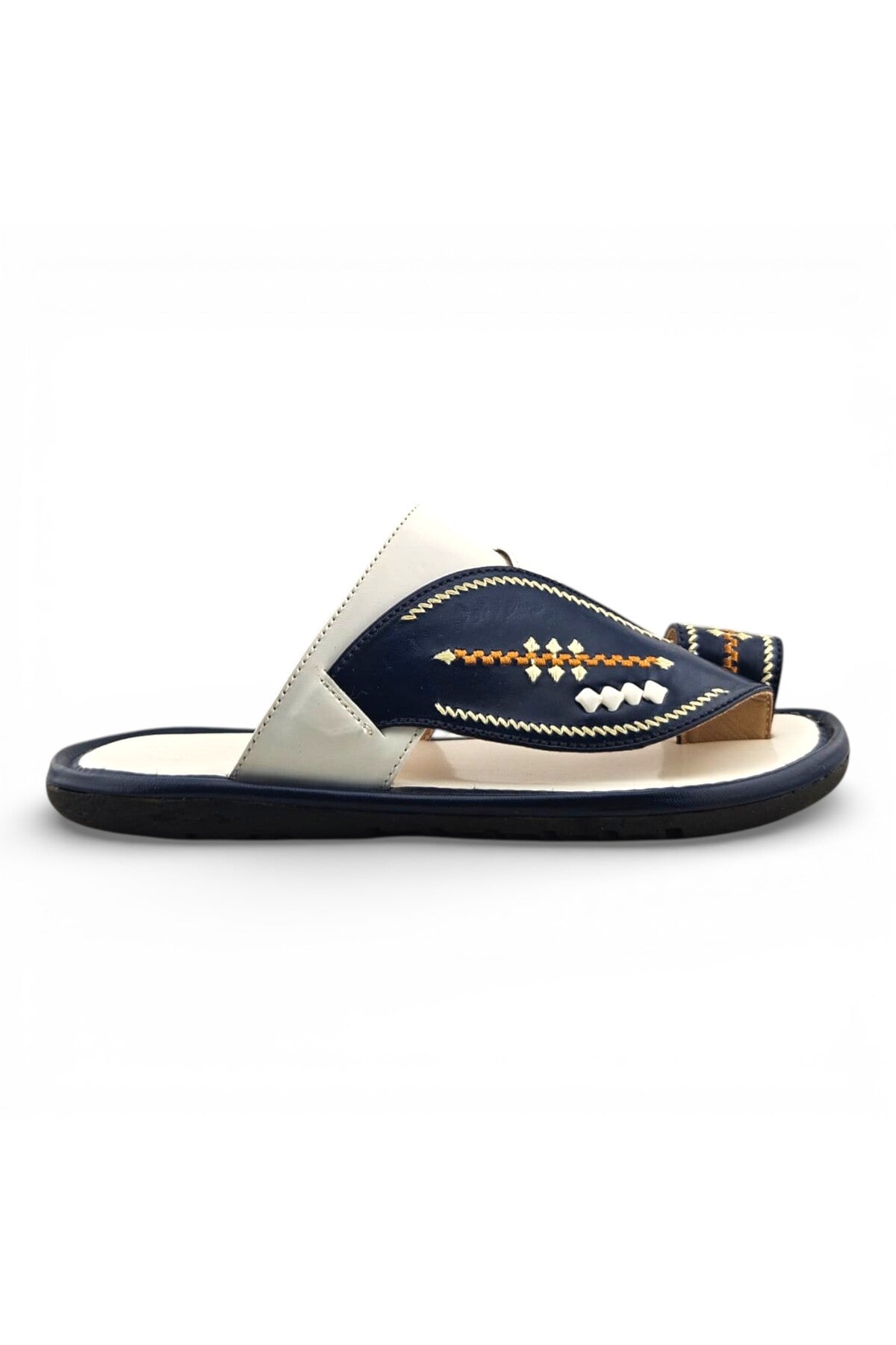 White / Navy