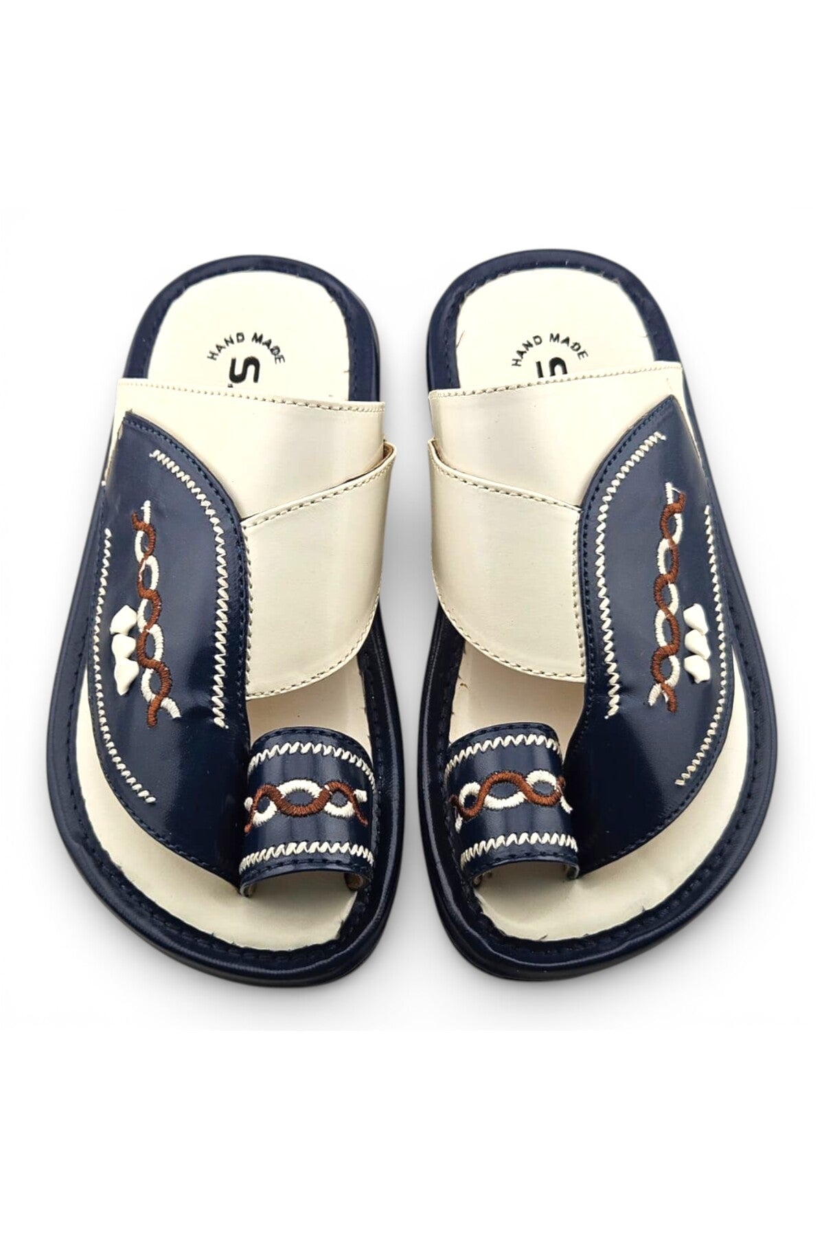 White / Navy