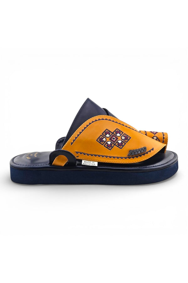 Navy / Yellow