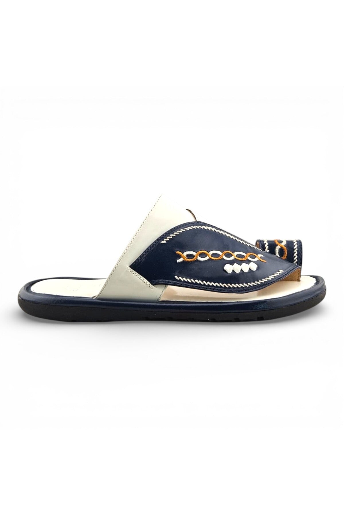 White / Navy
