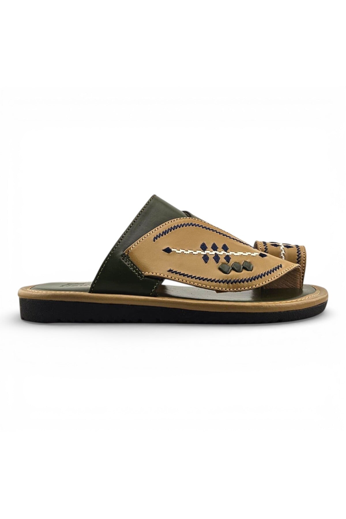 Footprint Kids' & Teens' Comfort Arabic Sandals (Sharqi) - Beige Secondary image