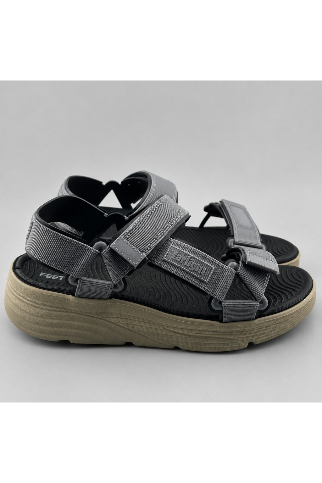 Dark Grey / Black / Khaki