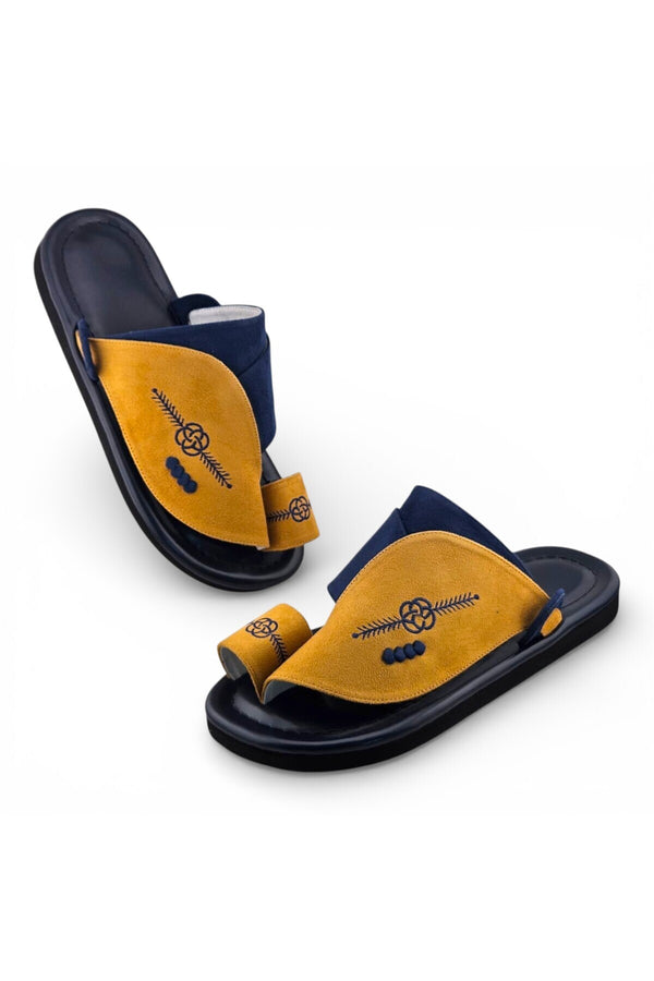 Yellow / Navy
