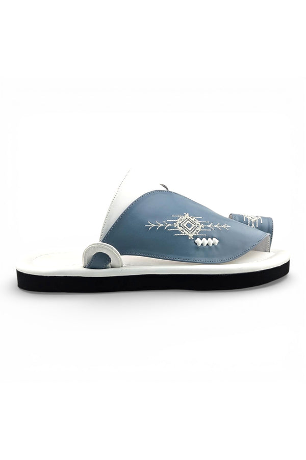 Light Sky Blue / White