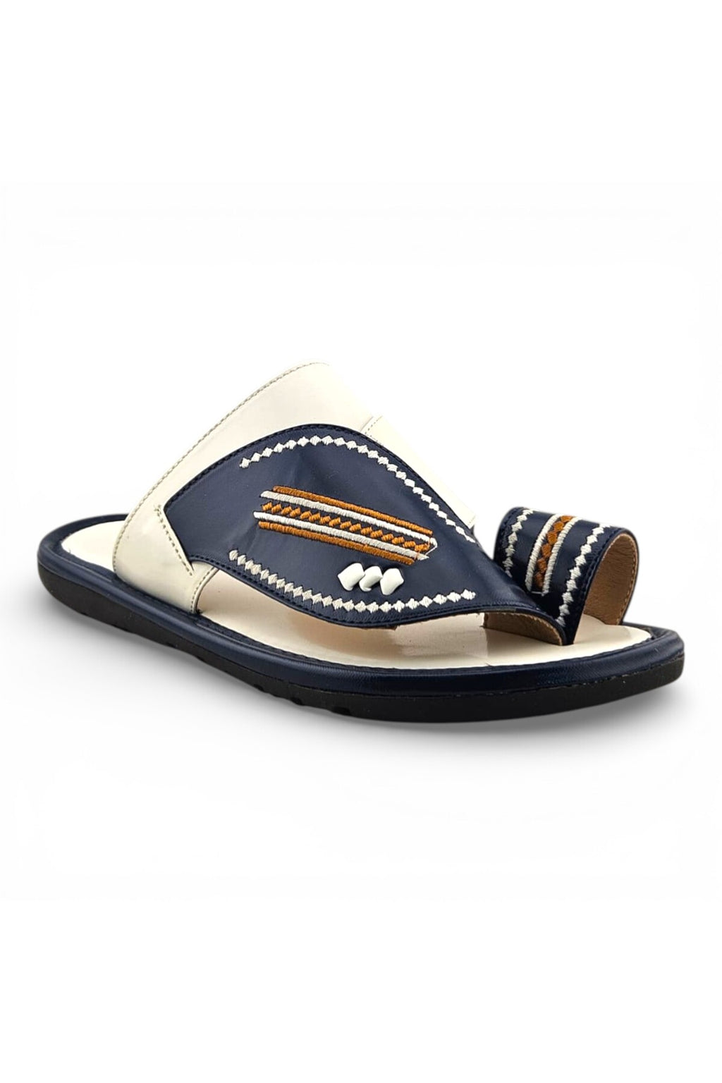 White / Navy