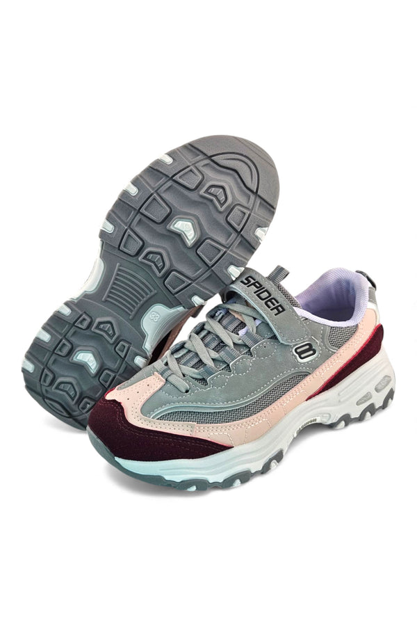 Grey / Pink / Coffee