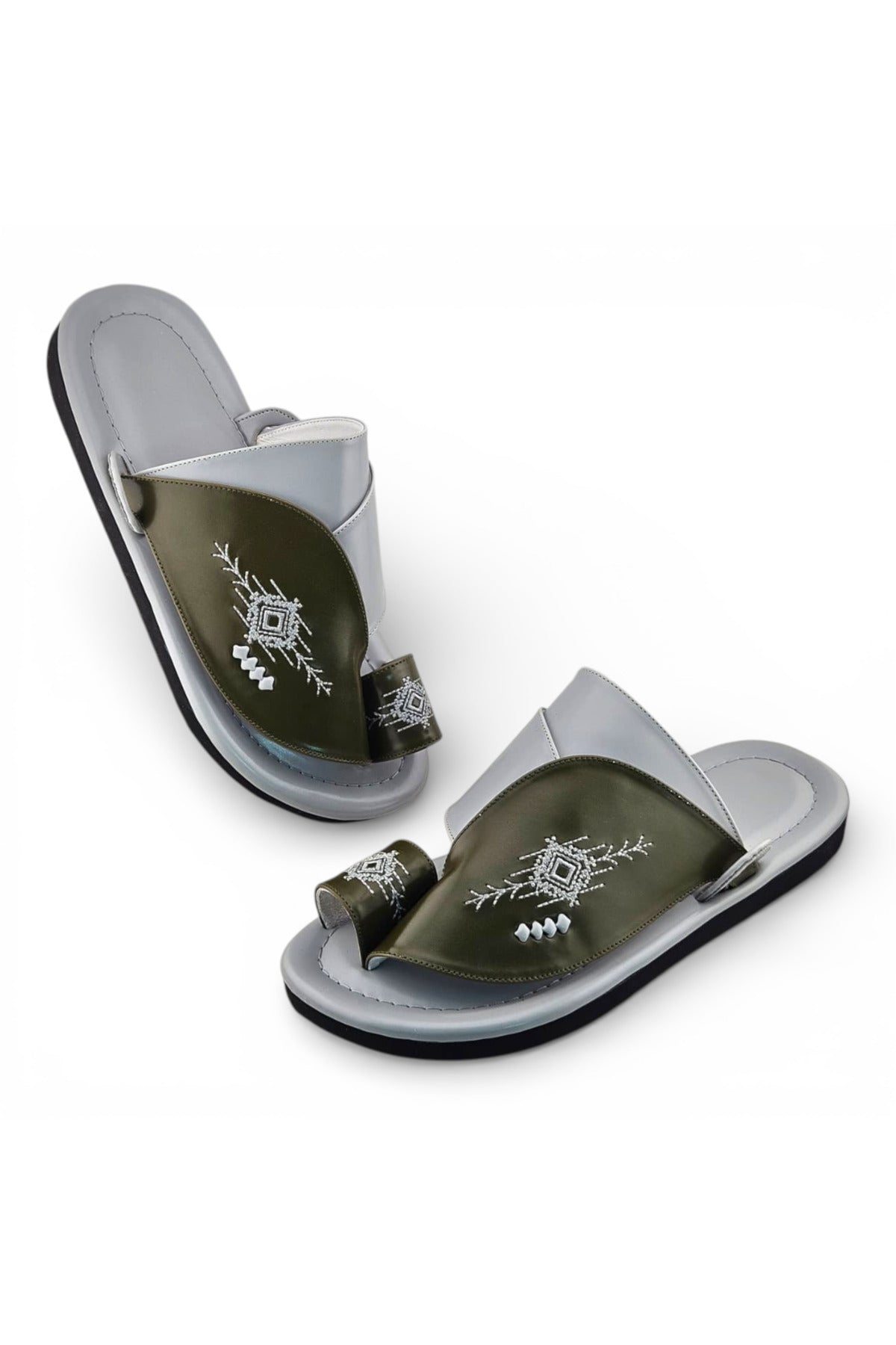 Olive / Light Grey