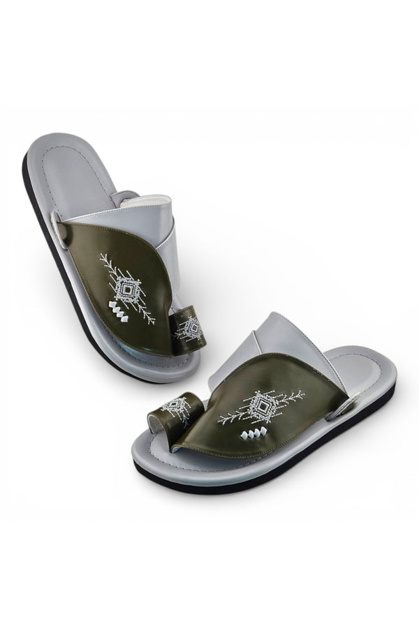 Olive / Light Grey