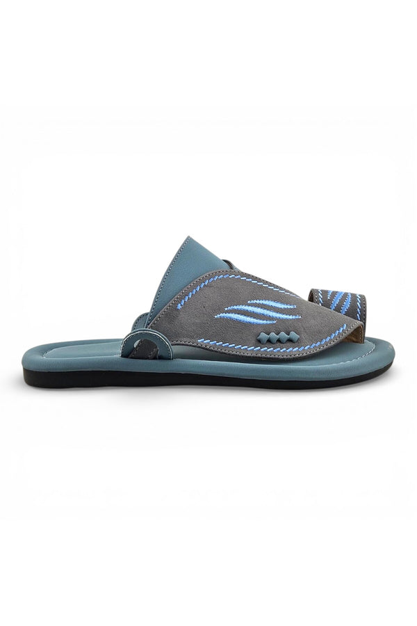 Light Grey / Light Sky Blue