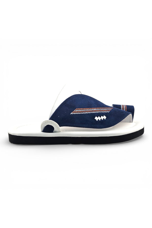 Navy / White